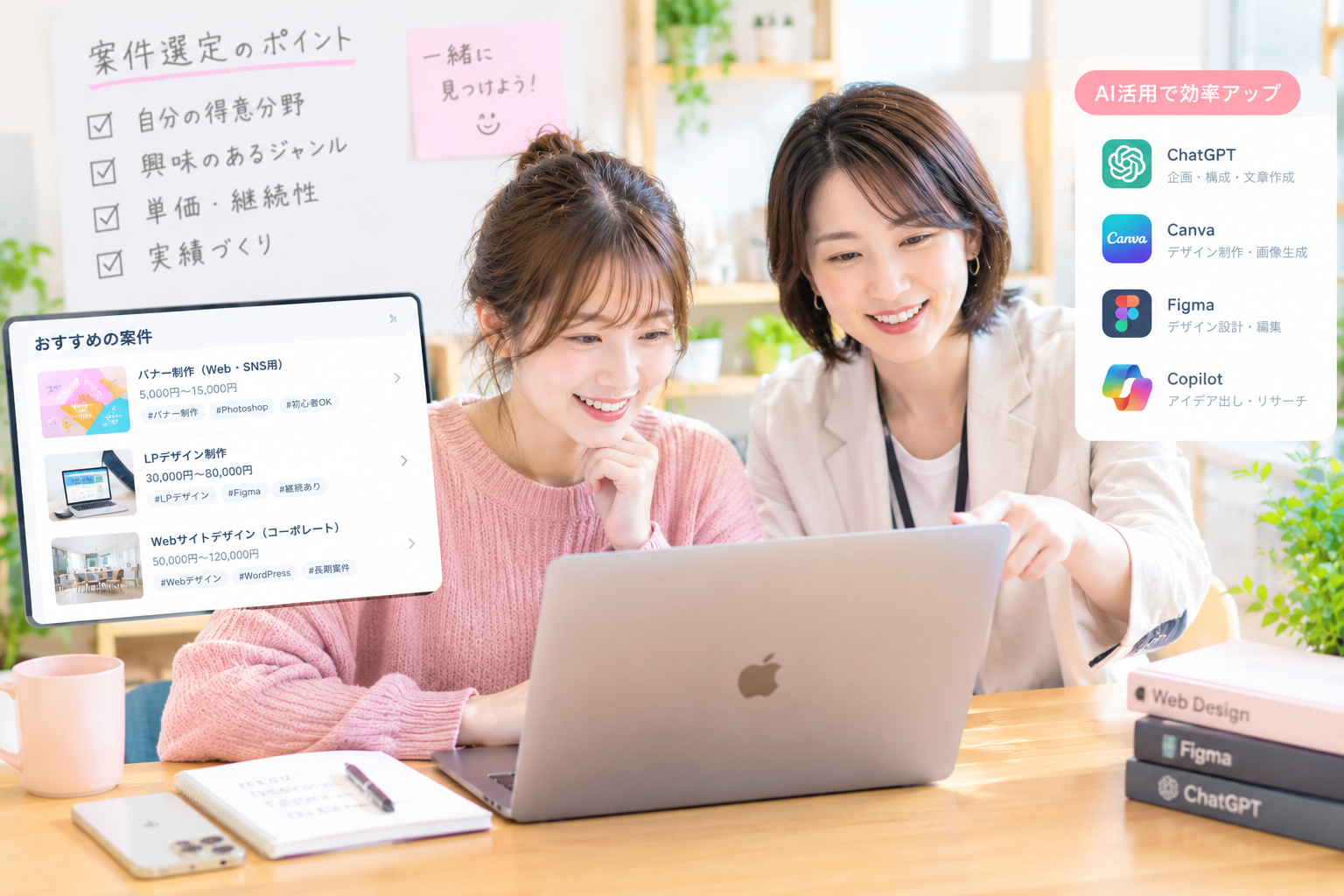 AI活用・案件選定サポート